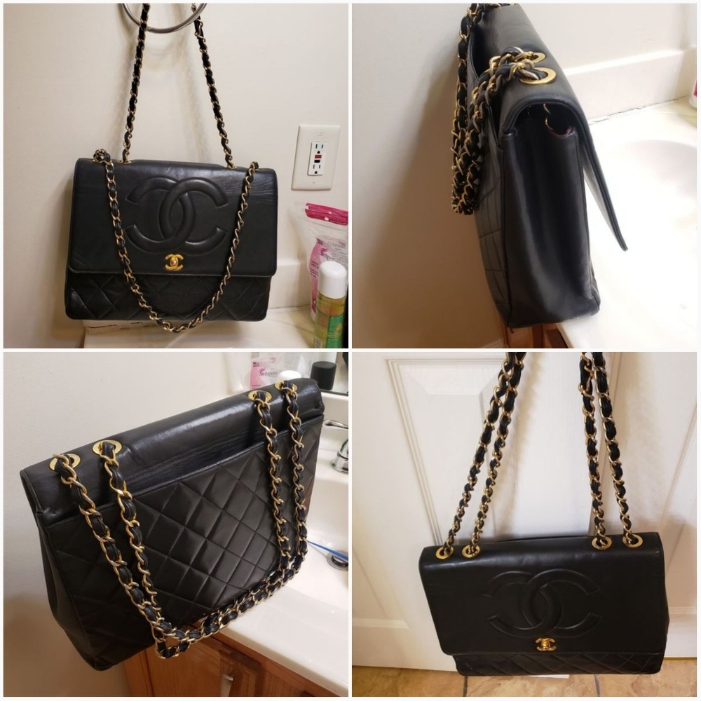 ❤SOLD❤ CHANEL Classic Jumbo Maxi flap - Picture 5 of 8